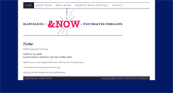 Desktop Screenshot of andnowfestival.com